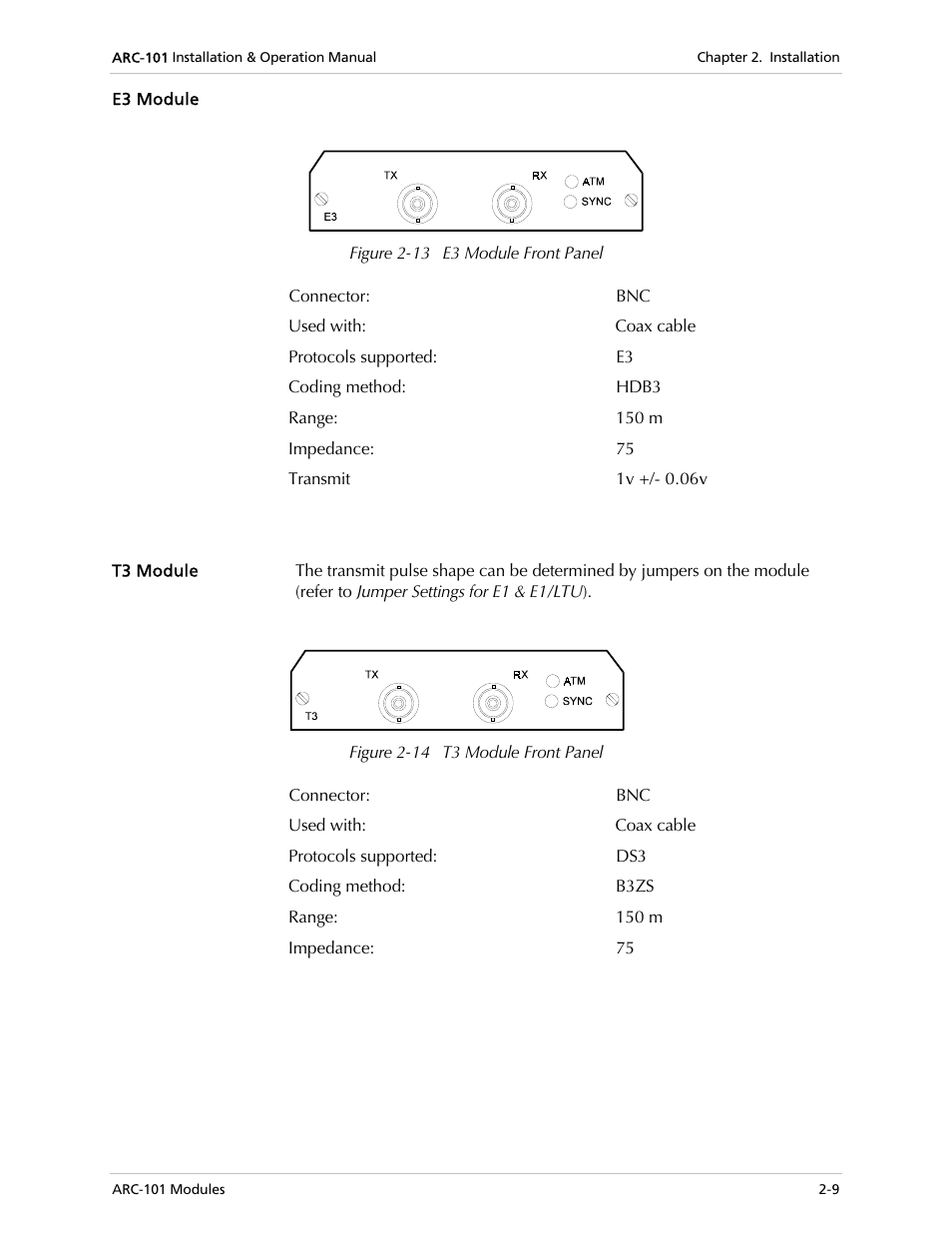 RAD Data comm ARC-101 User Manual | Page 25 / 46