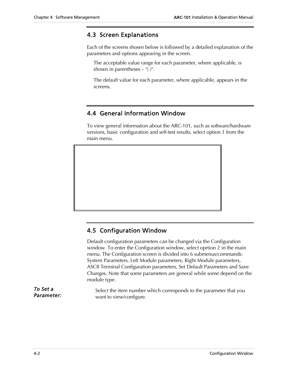 RAD Data comm ARC-101 User Manual | Page 36 / 46