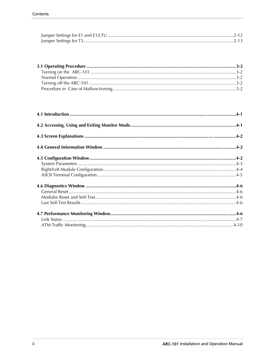 RAD Data comm ARC-101 User Manual | Page 8 / 46