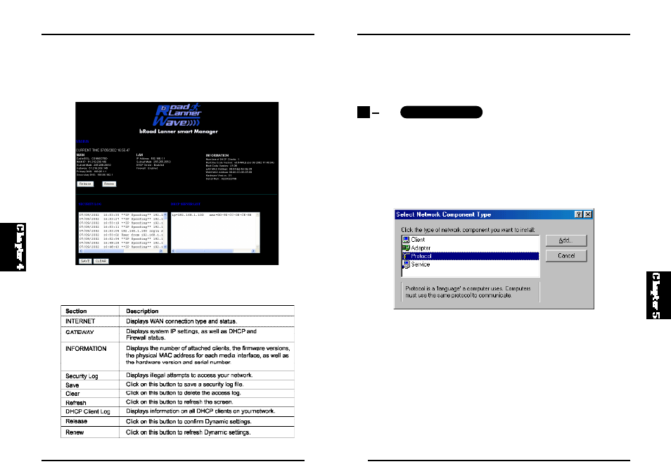 Configuring client tcp/ip, Chapter 5 | RAD Data comm BLW-04EX User Manual | Page 30 / 59