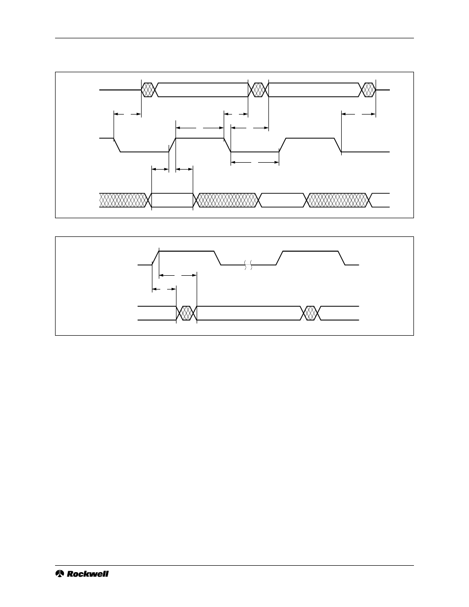 Figure 4-11. jtag interface timing, Figure 4-12. smon timing, Bt8960 | Rockwell SoniCrafter BT8960 User Manual | Page 95 / 104