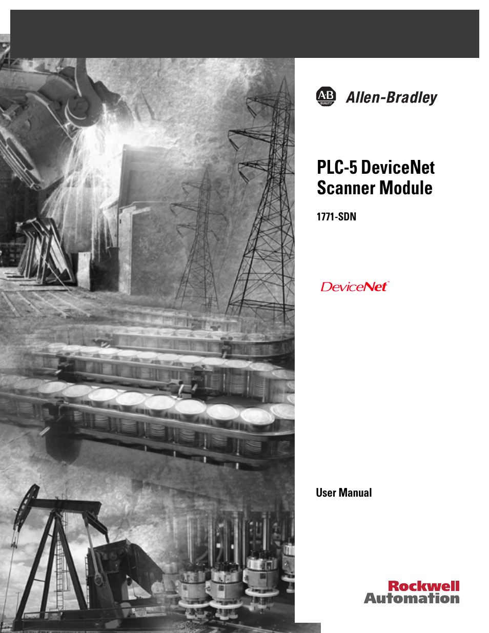 Rockwell SoniCrafter DEVICENET 1771-SDN User Manual | 139 pages
