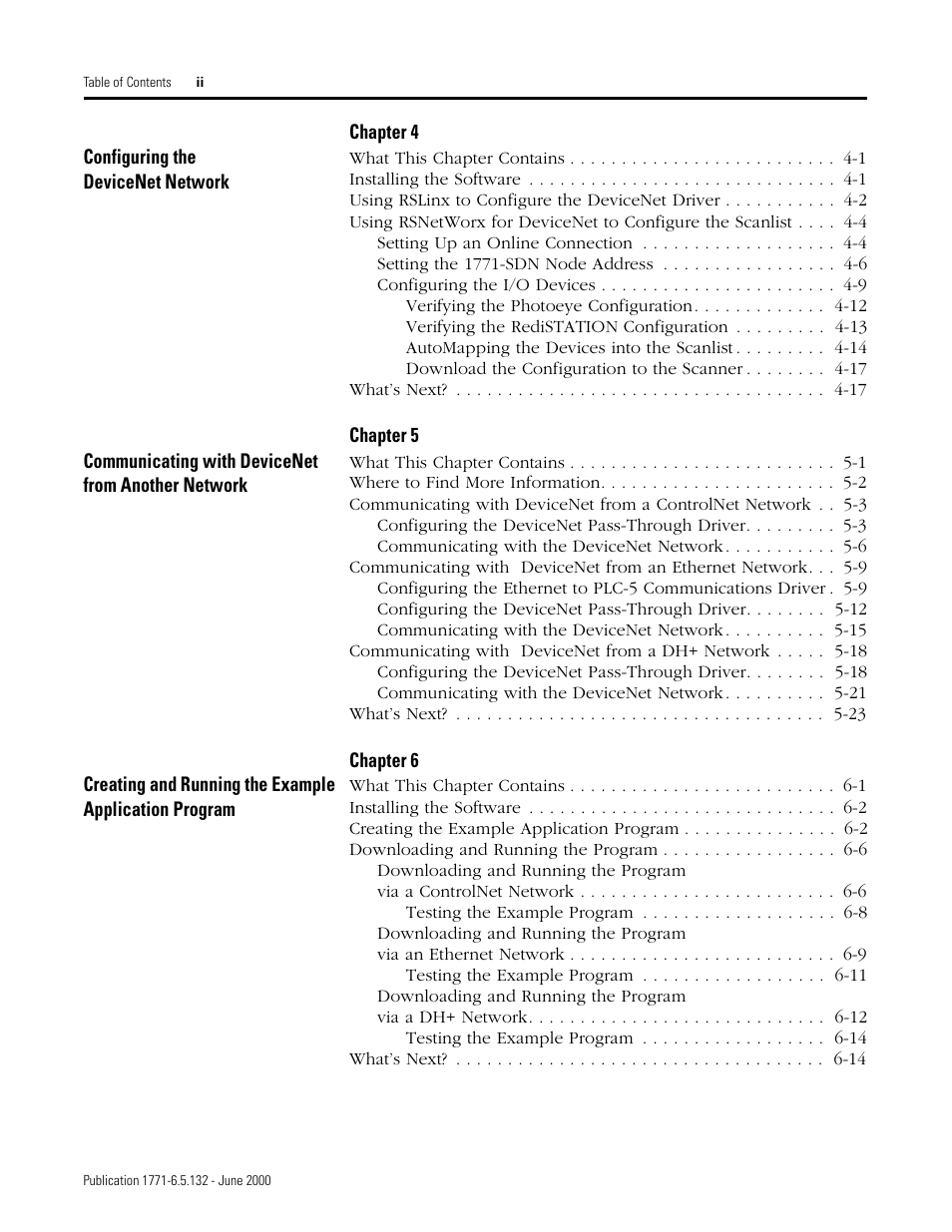 Rockwell SoniCrafter DEVICENET 1771-SDN User Manual | Page 14 / 139