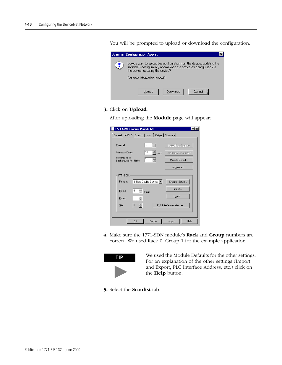 Rockwell SoniCrafter DEVICENET 1771-SDN User Manual | Page 62 / 139