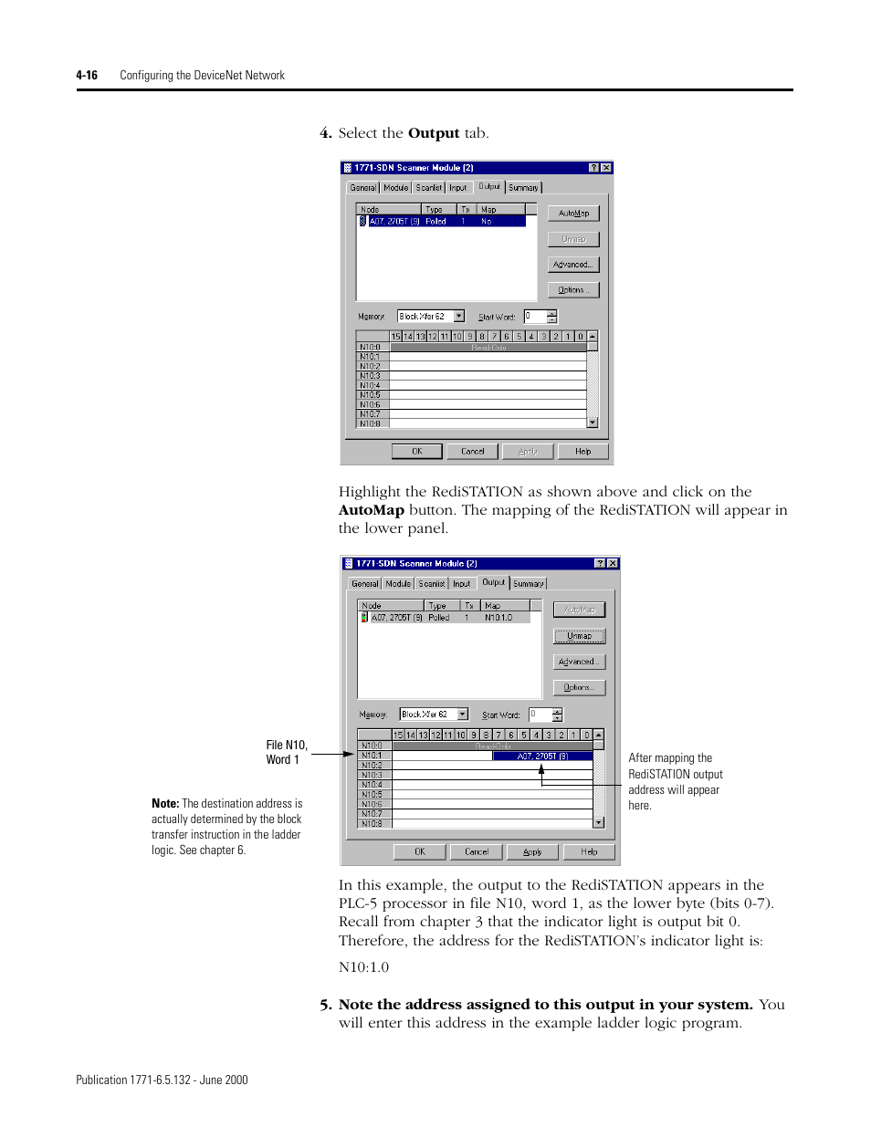 Rockwell SoniCrafter DEVICENET 1771-SDN User Manual | Page 68 / 139