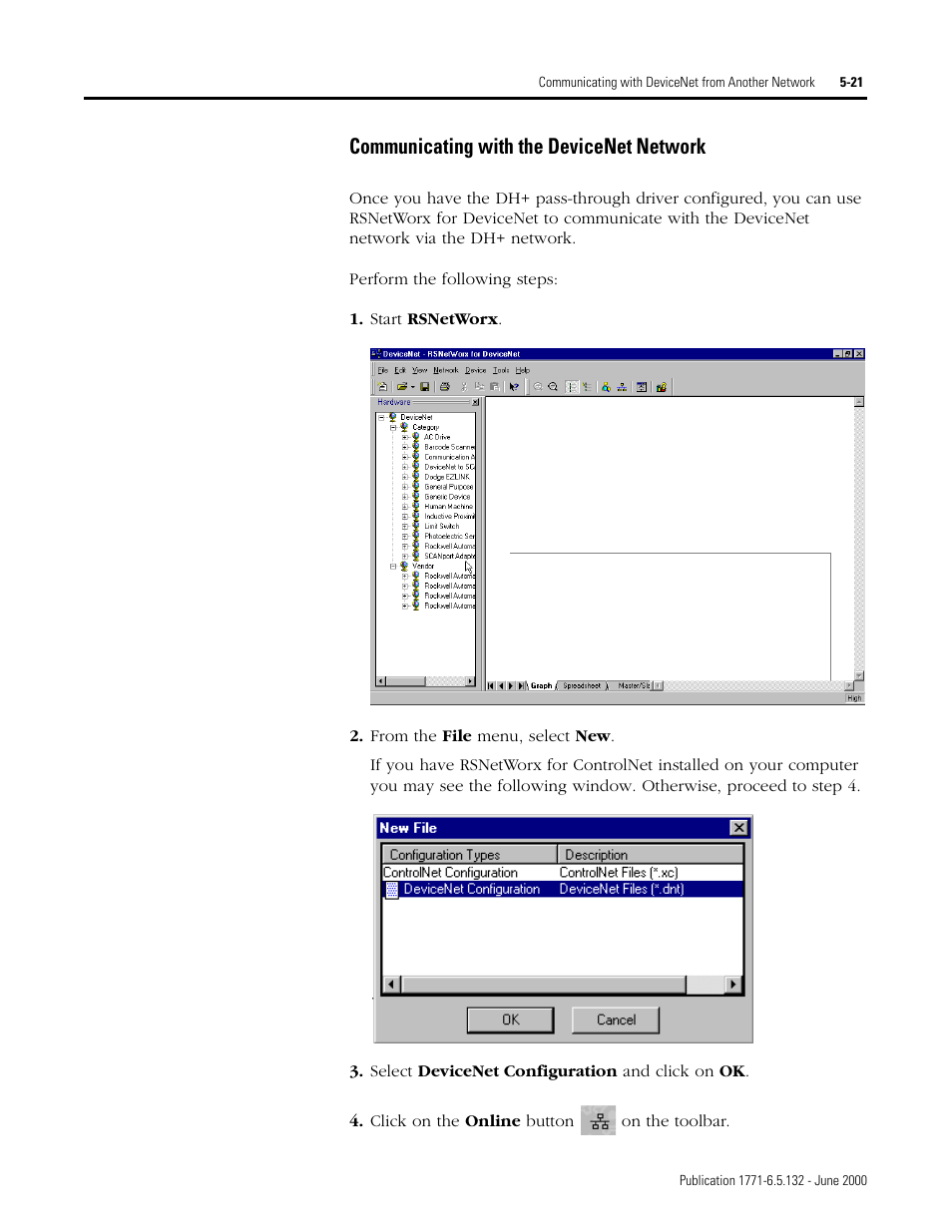 Communicating with the devicenet network -21, Communicating with the devicenet network | Rockwell SoniCrafter DEVICENET 1771-SDN User Manual | Page 91 / 139