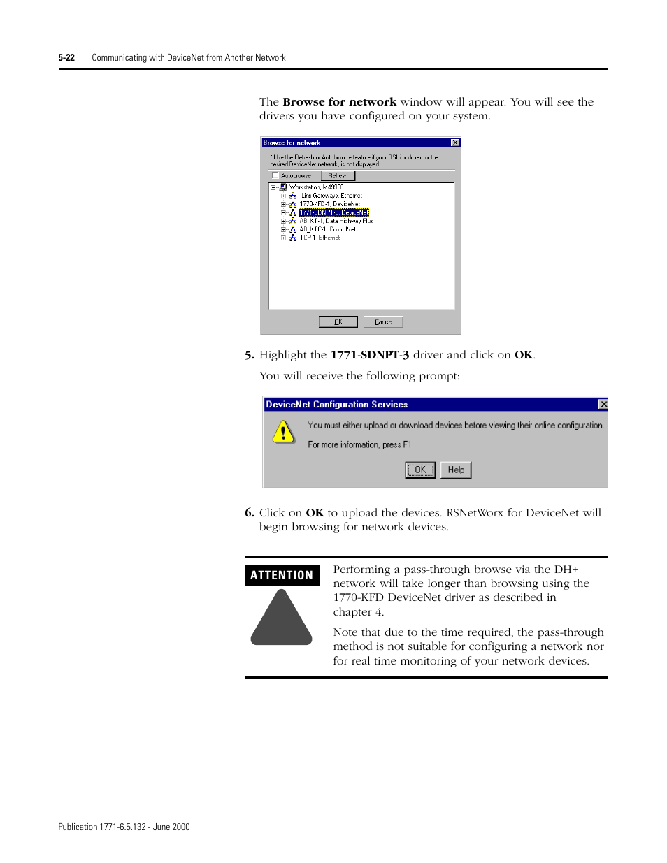 Rockwell SoniCrafter DEVICENET 1771-SDN User Manual | Page 92 / 139