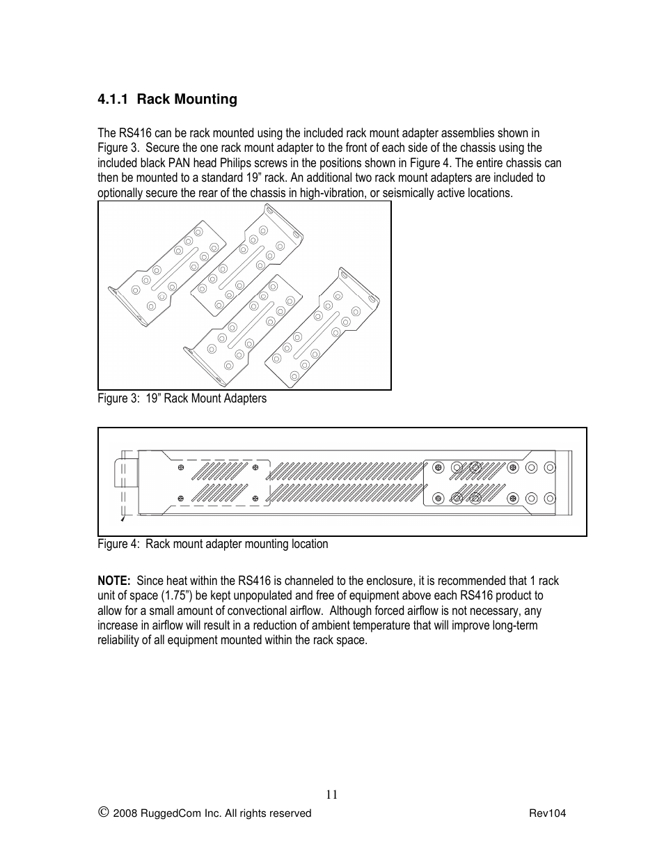 Rugged Outback RS416 User Manual | Page 11 / 36