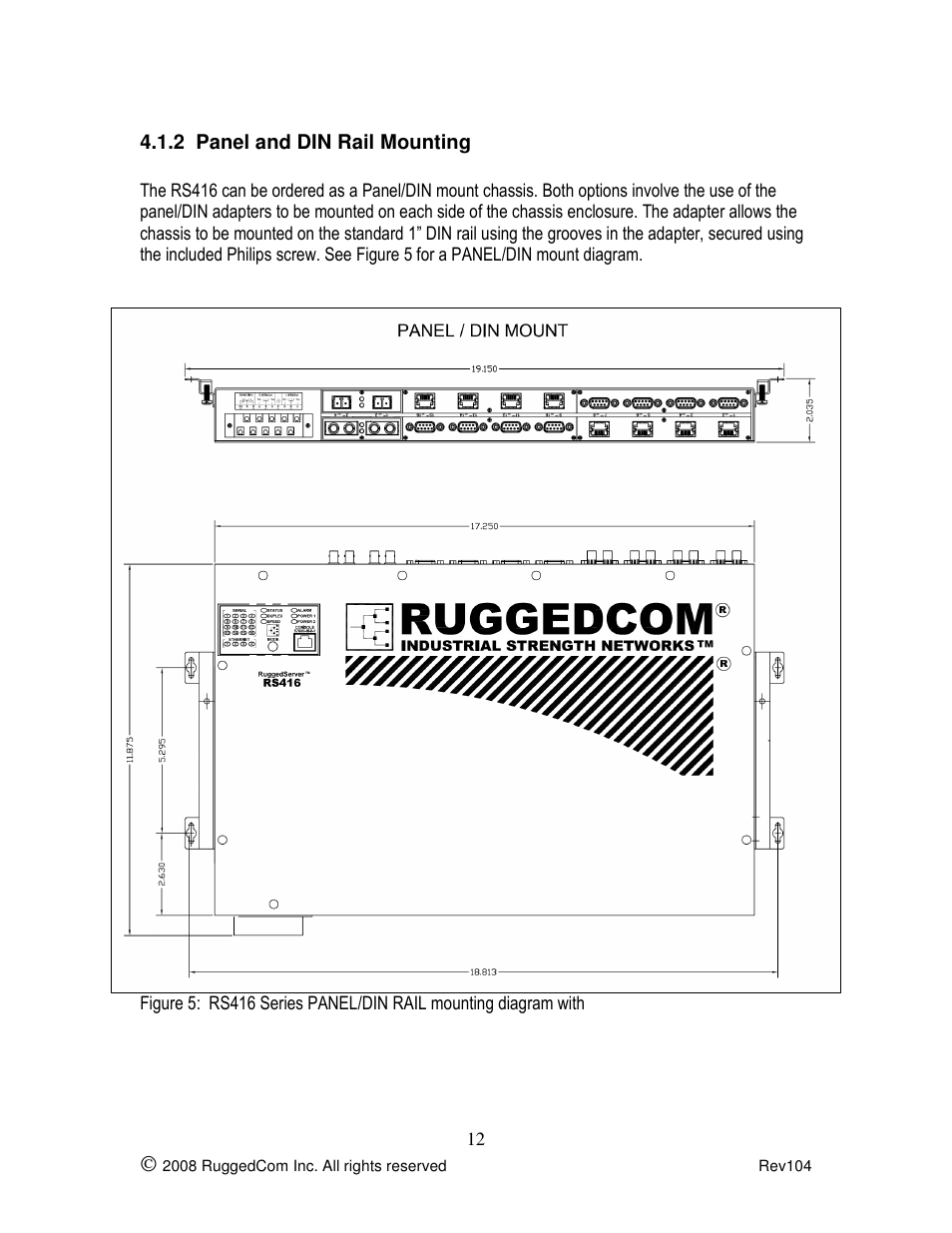 Rugged Outback RS416 User Manual | Page 12 / 36