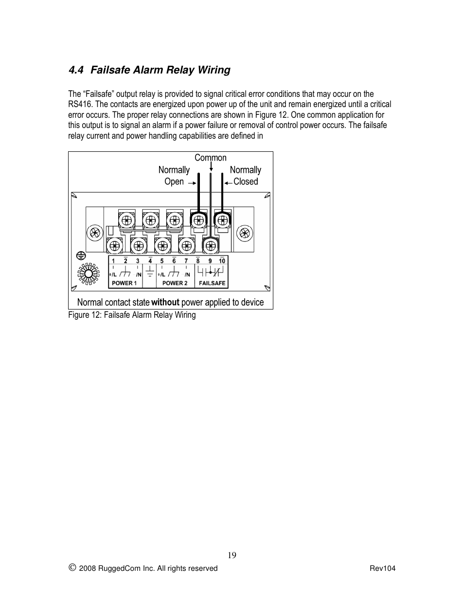 Rugged Outback RS416 User Manual | Page 19 / 36