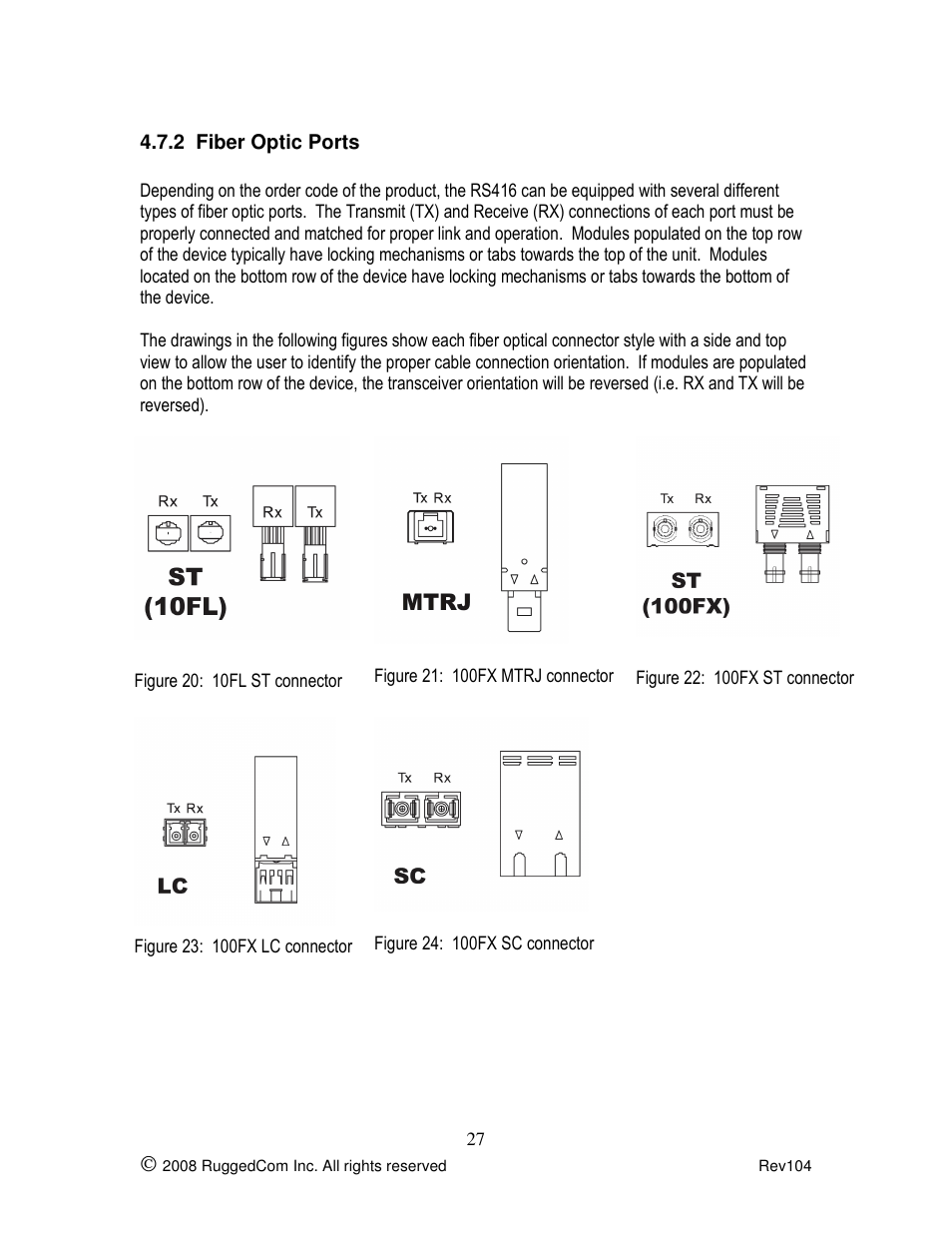 Rugged Outback RS416 User Manual | Page 27 / 36