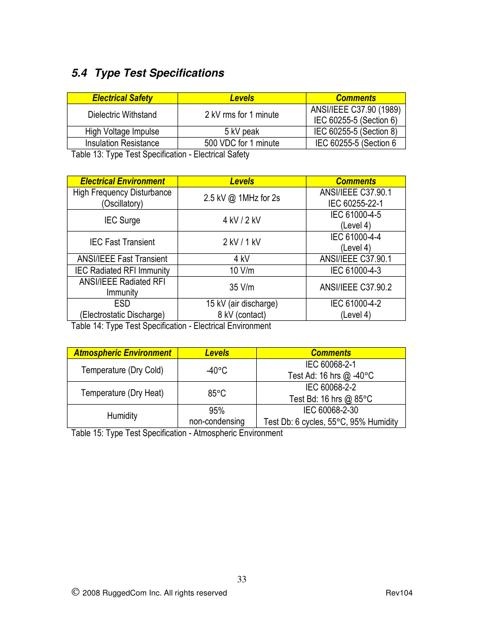 Rugged Outback RS416 User Manual | Page 33 / 36