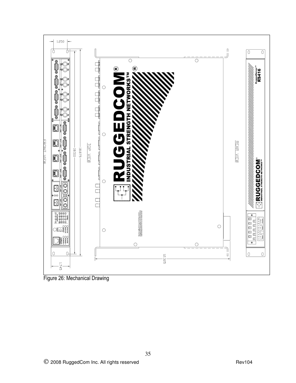 Rugged Outback RS416 User Manual | Page 35 / 36