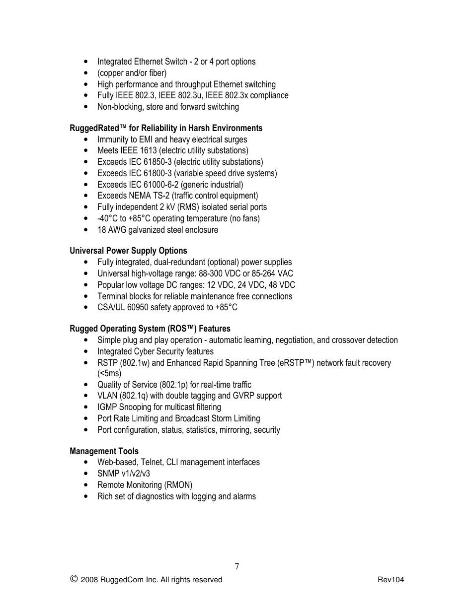 Rugged Outback RS416 User Manual | Page 7 / 36
