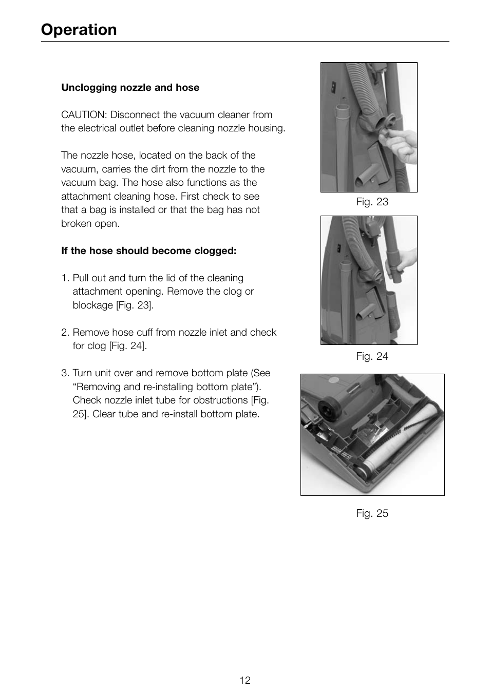 Operation | Riccar R-SERIES R500 R800 User Manual | Page 13 / 19