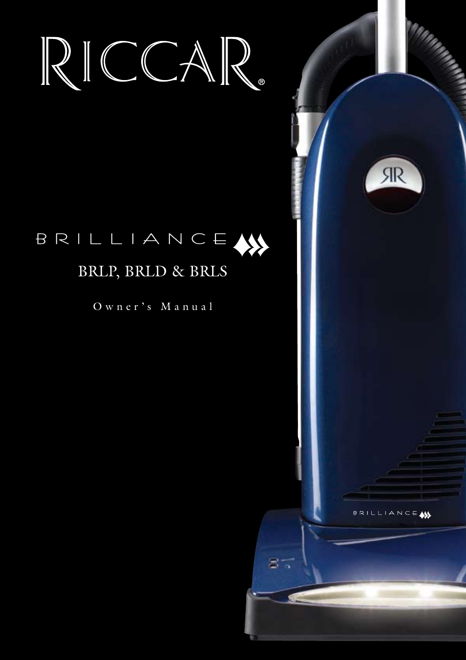 Riccar BRILLIANCE BRLP User Manual | 17 pages