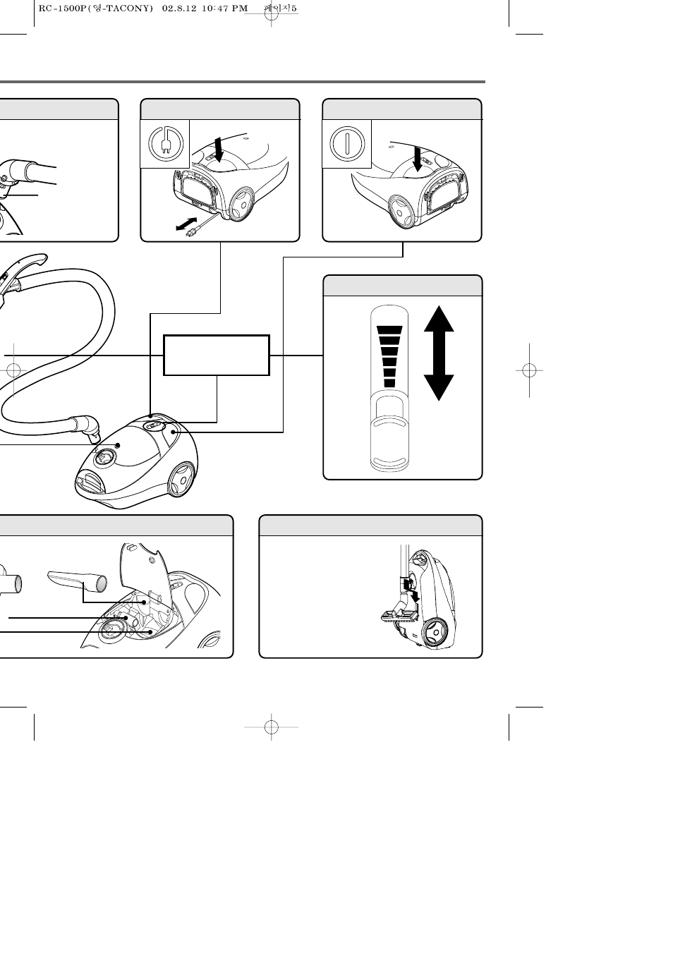 Riccar RC-1500P User Manual | Page 5 / 12