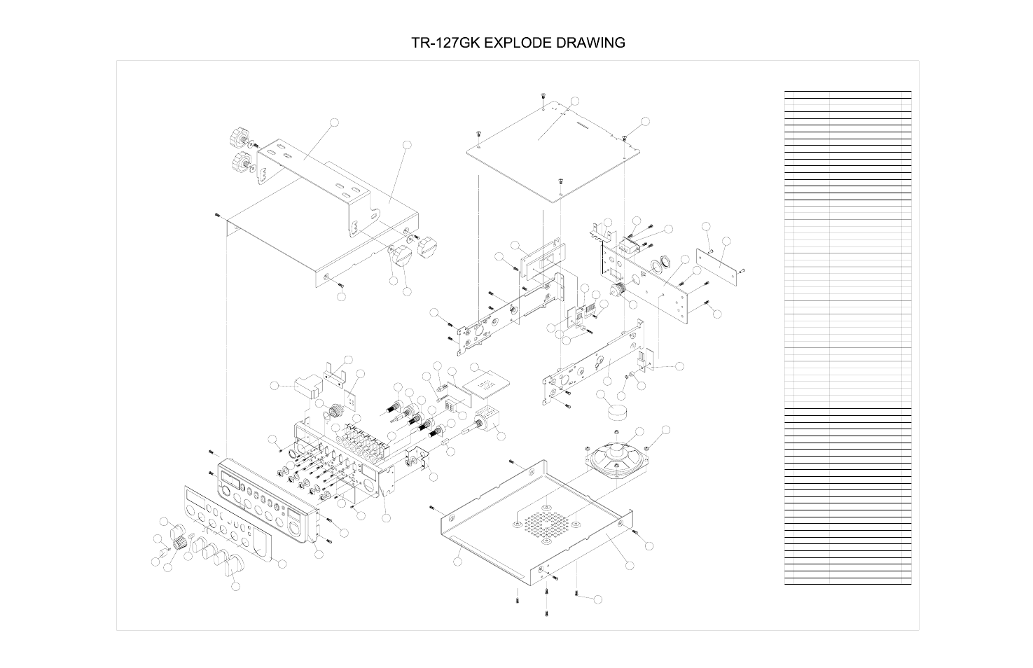 Ranger TR-127GK/DX User Manual | Page 27 / 29