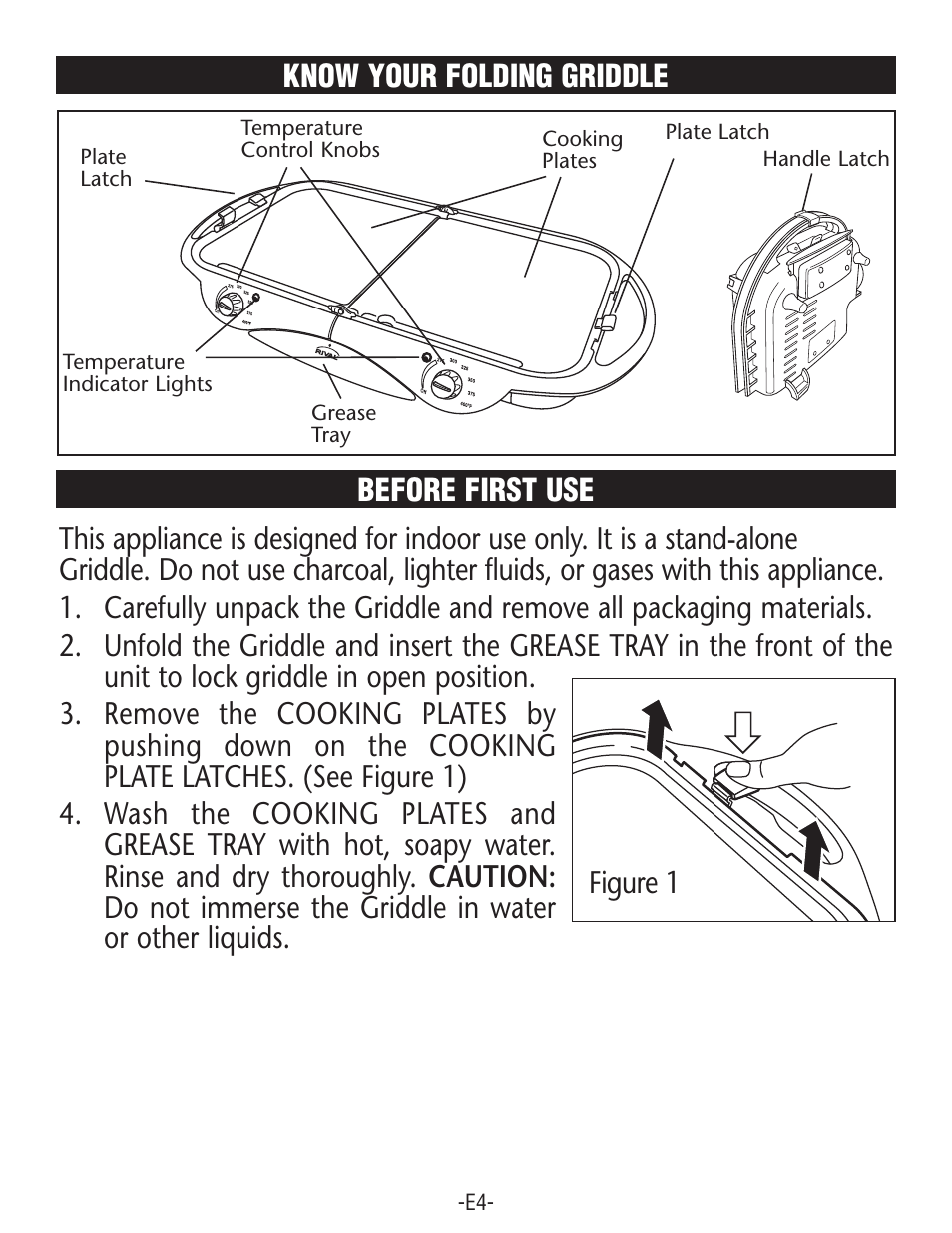 Rival GRF405 User Manual | Page 4 / 20