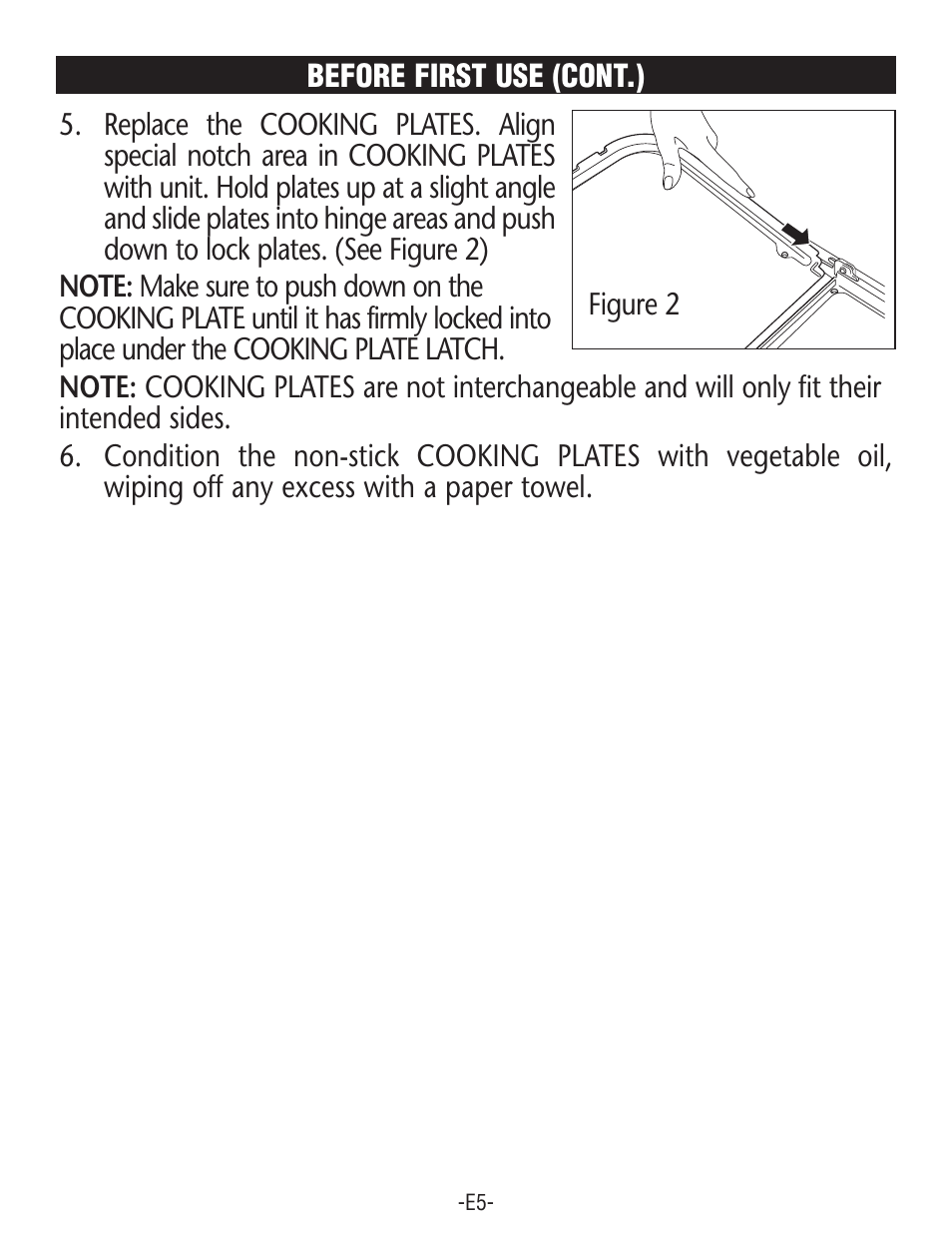 Rival GRF405 User Manual | Page 5 / 20