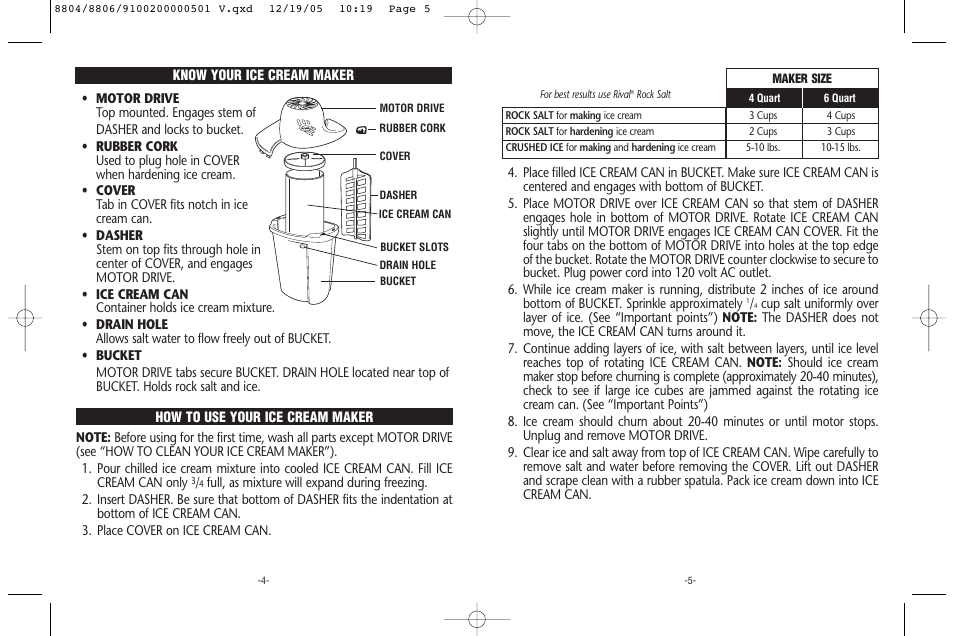 Rival 8806 User Manual | Page 3 / 8