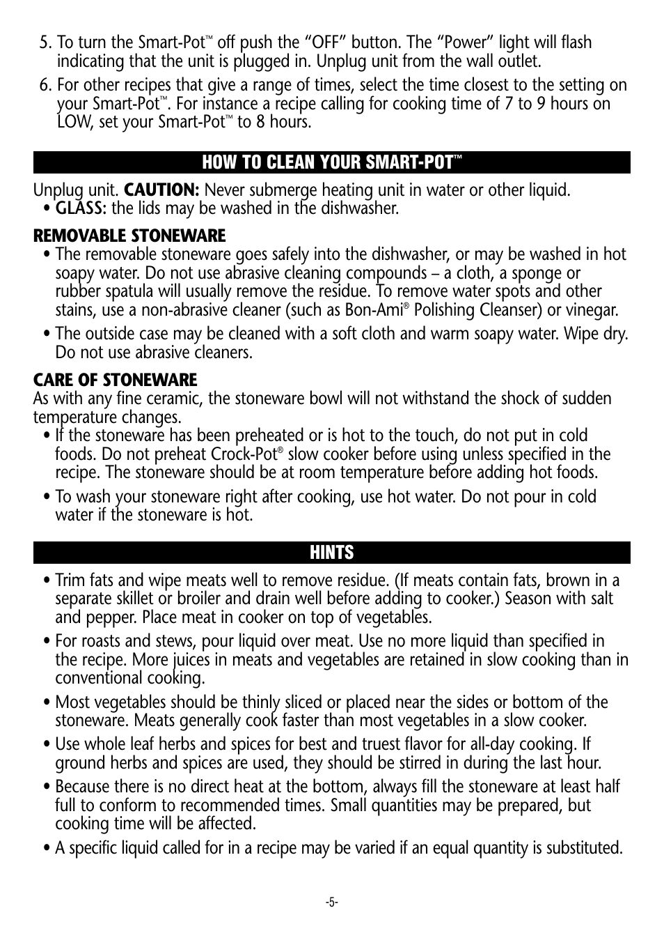 Rival 3855 User Manual | Page 5 / 14