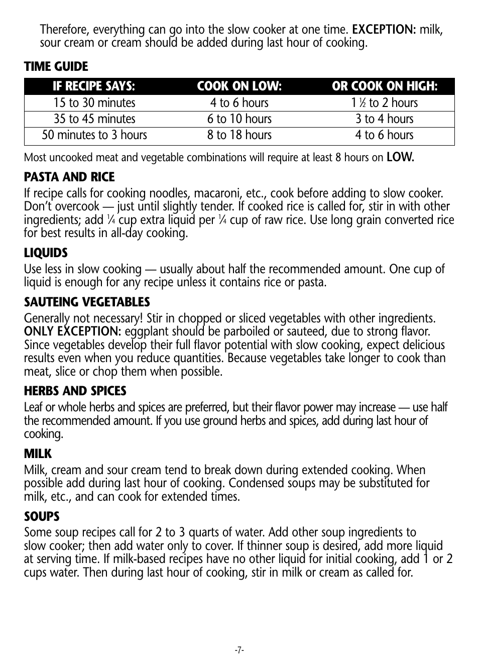 Rival 3950 User Manual | Page 7 / 18