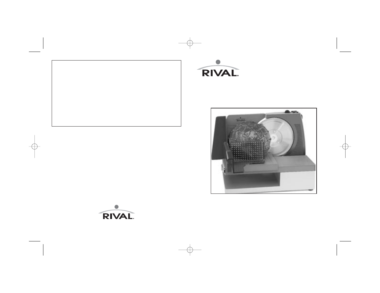 Rival 1060-C User Manual | 6 pages