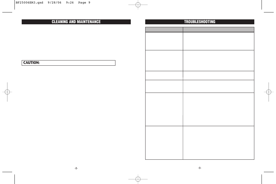 Rival BF250 User Manual | Page 5 / 12