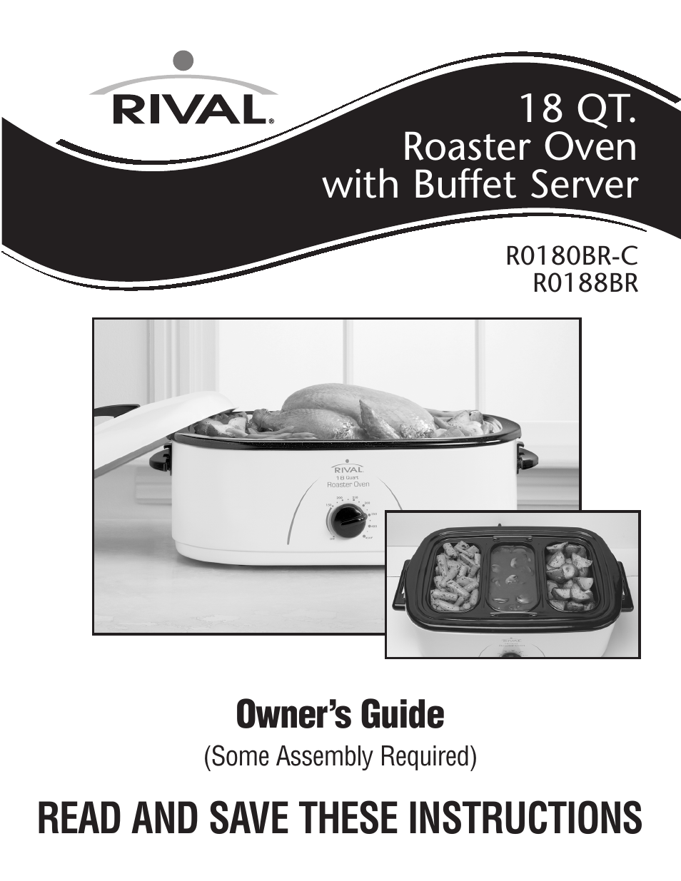 Rival R0180BR-C User Manual | 16 pages