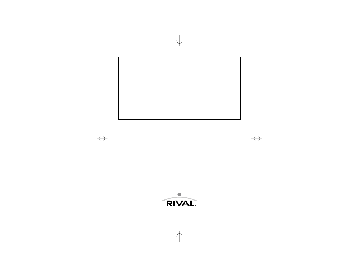 Rival 8550-X User Manual | Page 9 / 9