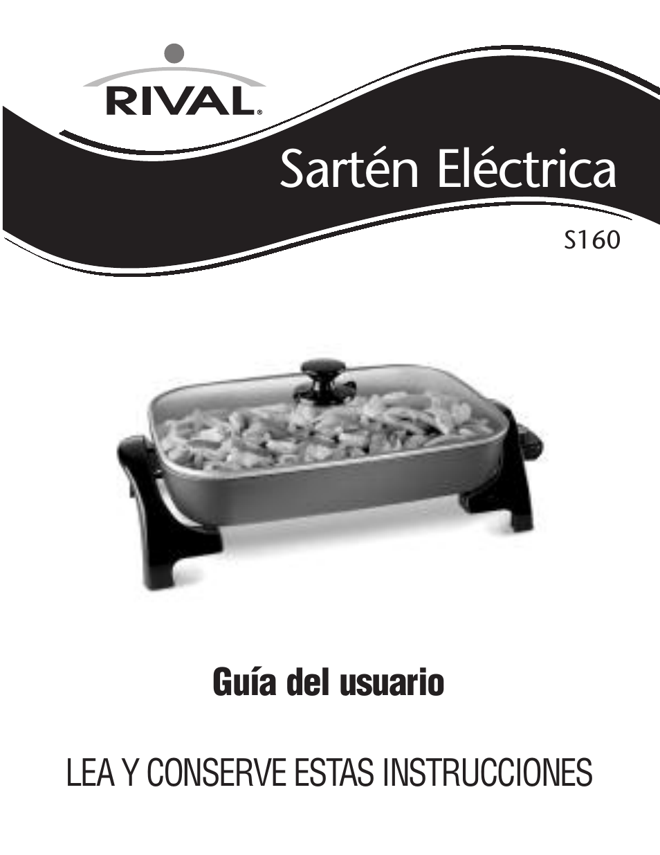 Sartén eléctrica | Rival S160 User Manual | Page 19 / 36