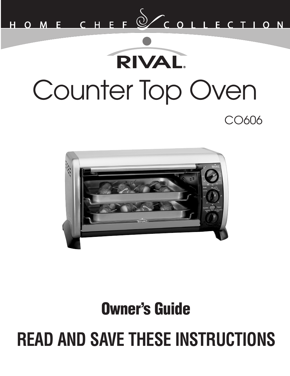 Rival CO606 User Manual | 28 pages