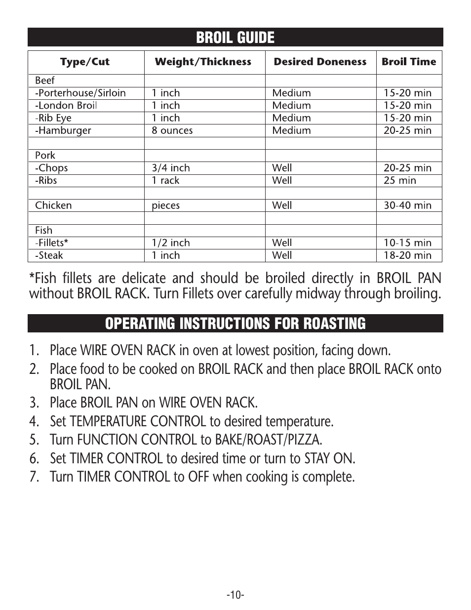 Rival CO606 User Manual | Page 10 / 28