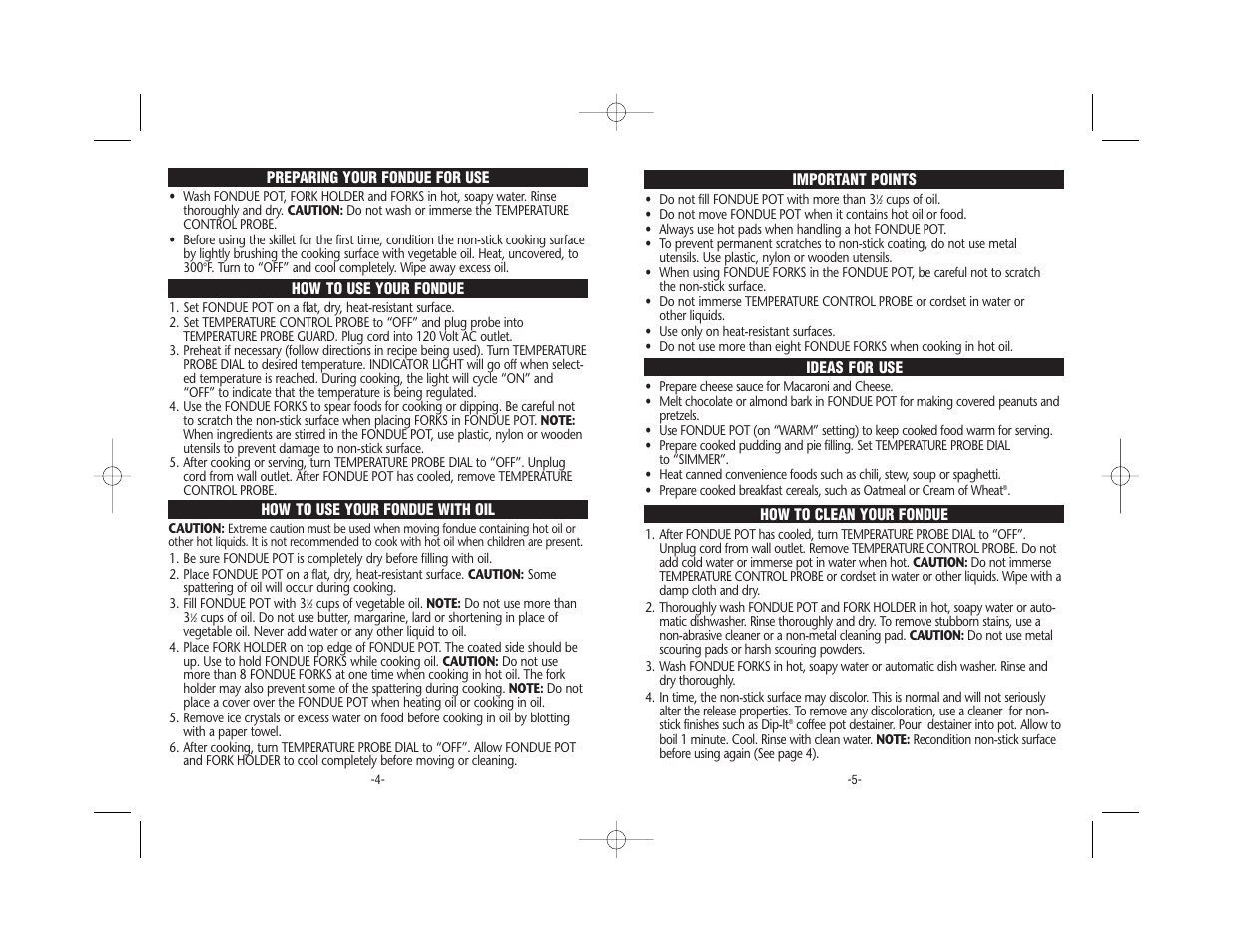 Rival FD300 User Manual | Page 3 / 7