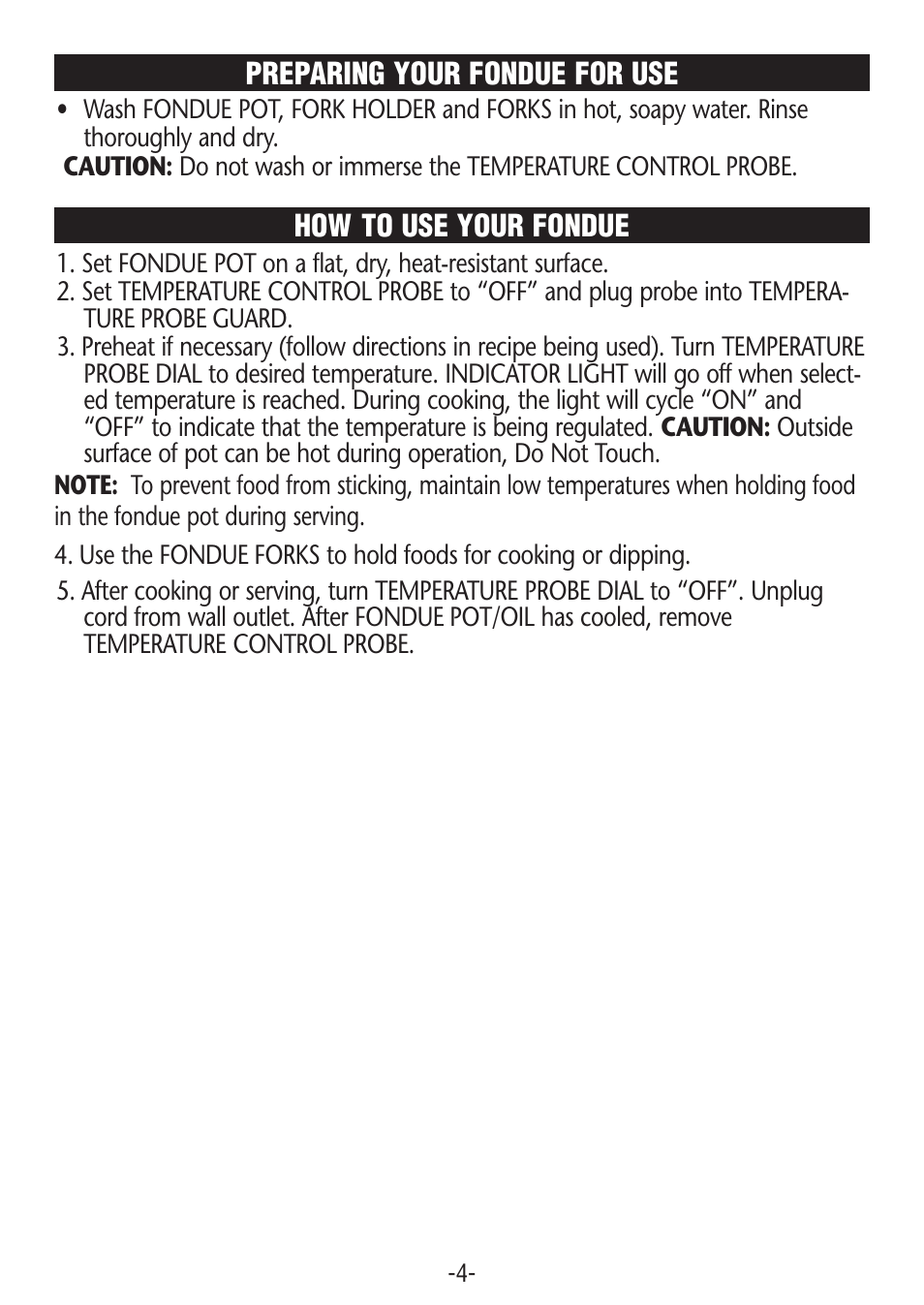 Rival FD350S CN User Manual | Page 4 / 14