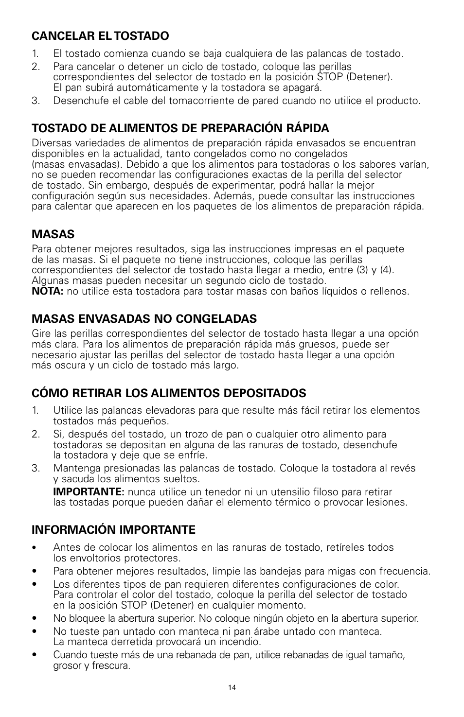 Rival 16042 User Manual | Page 13 / 15