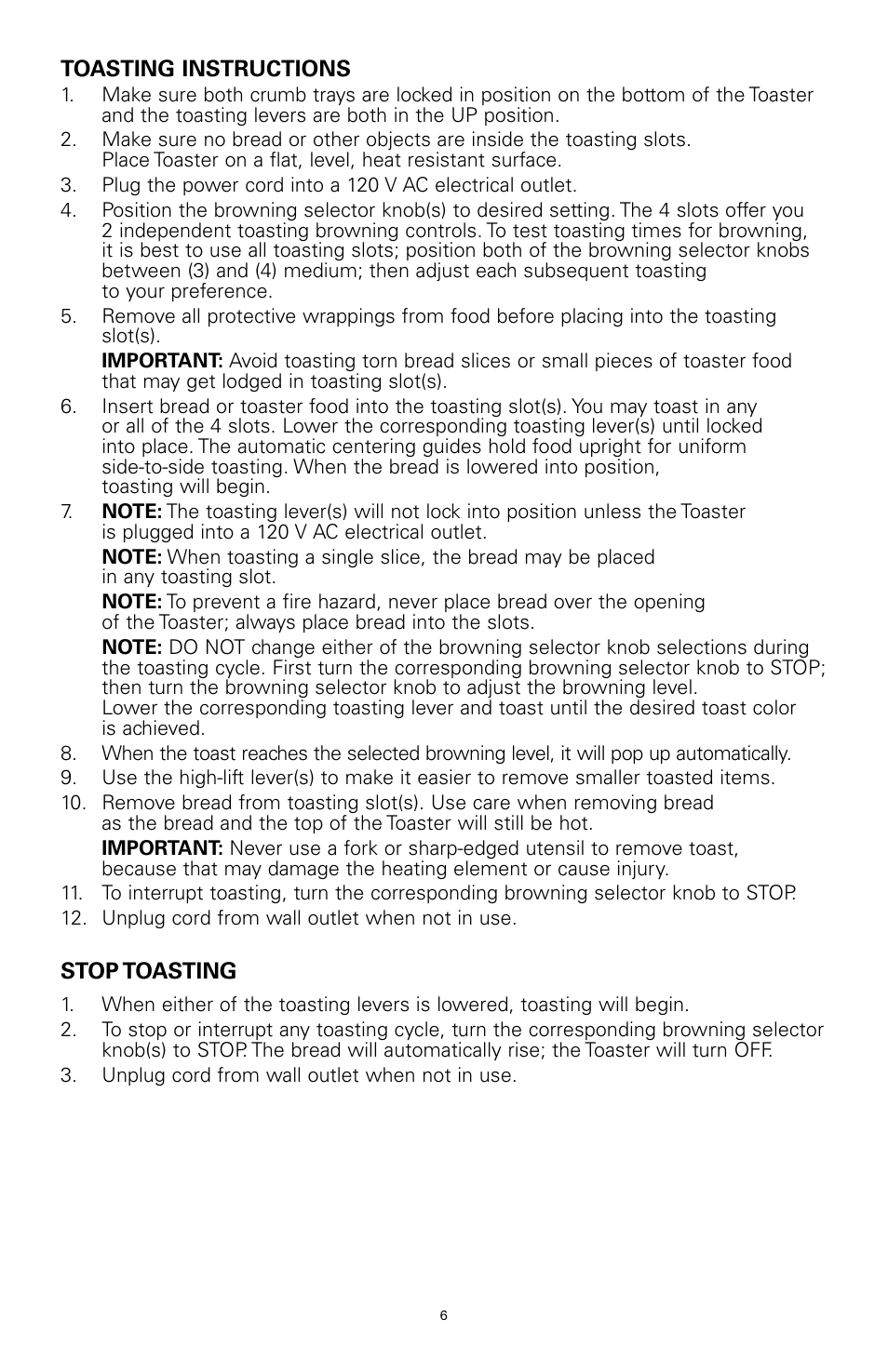 Rival 16042 User Manual | Page 5 / 15