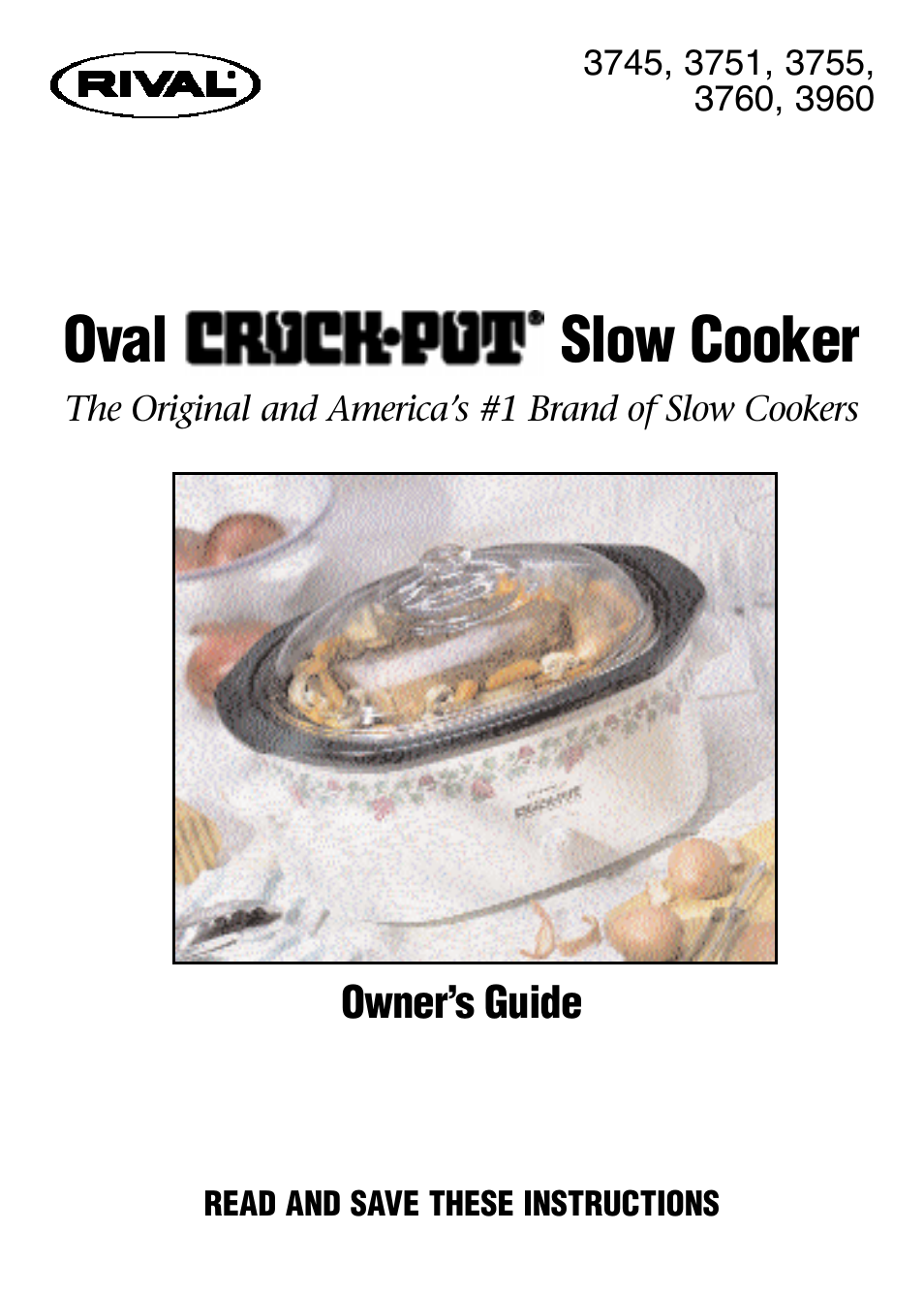Rival 3745 User Manual | 14 pages