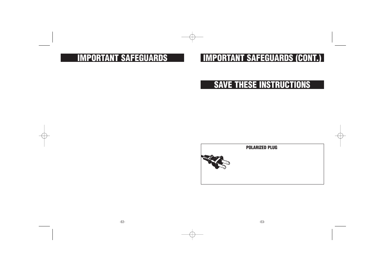 Save these instructions, Important safeguards, Important safeguards (cont.) | Rival Crock Pot Stoneware Slow Cooker User Manual | Page 2 / 13