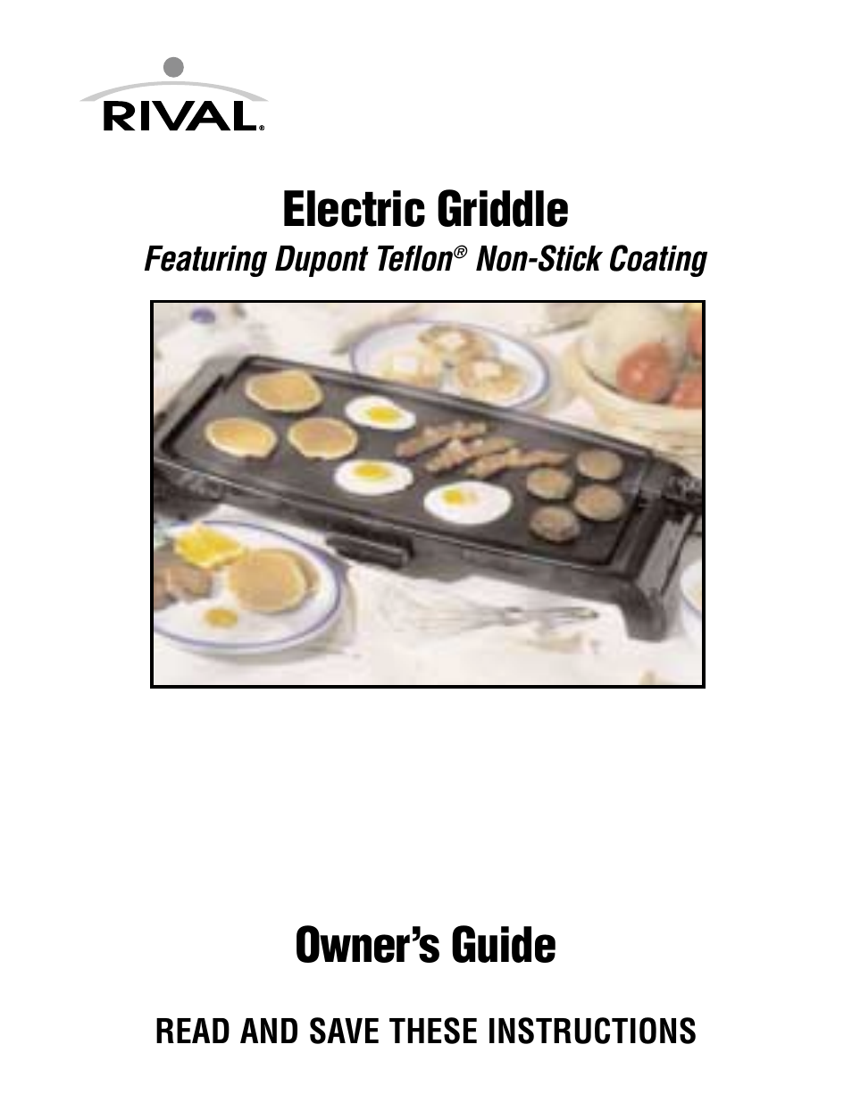 Rival GR100 User Manual | 6 pages
