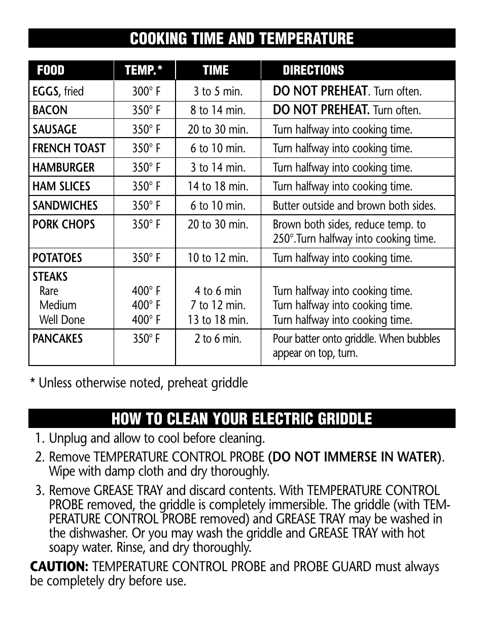 Rival GR100 User Manual | Page 5 / 6