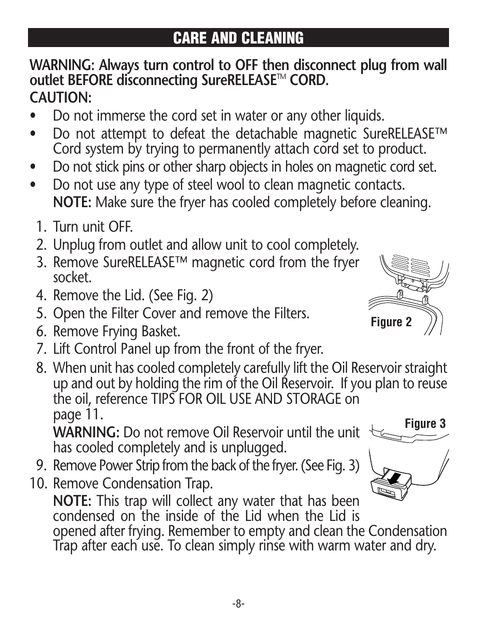 Rival COOL ZONE CZF630 User Manual | Page 8 / 16
