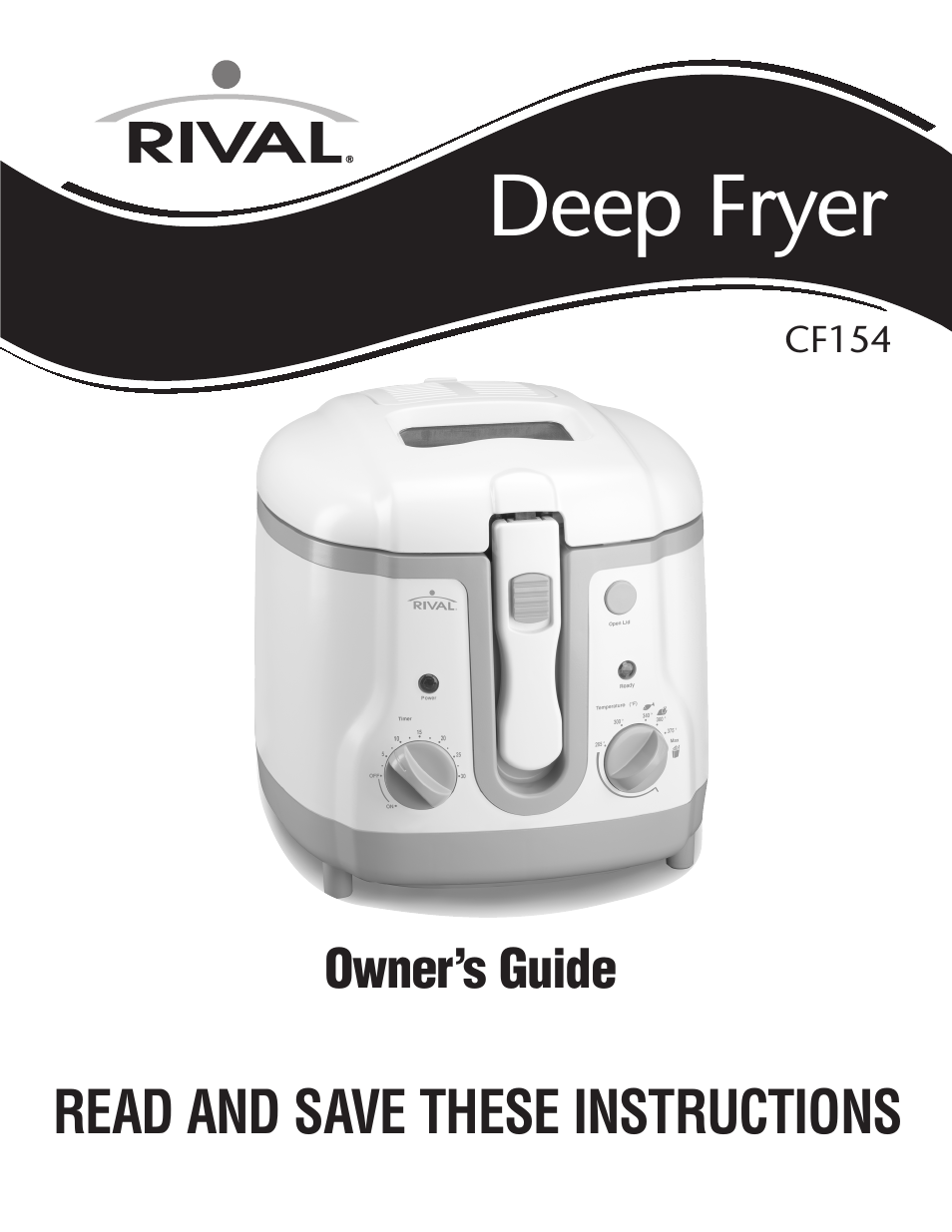 Rival SURERELEASE CF154 User Manual | 16 pages