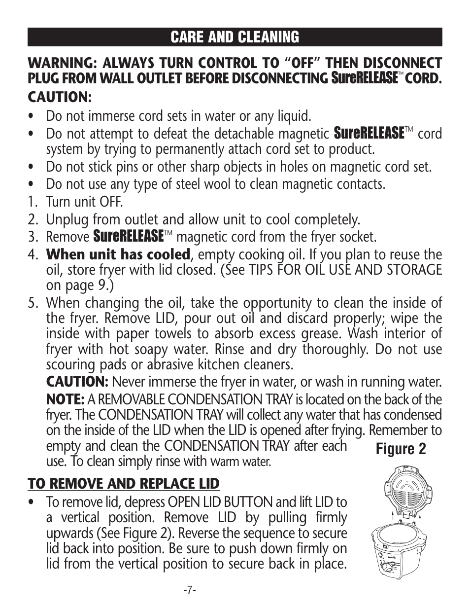 Rival CF106 User Manual | Page 7 / 12