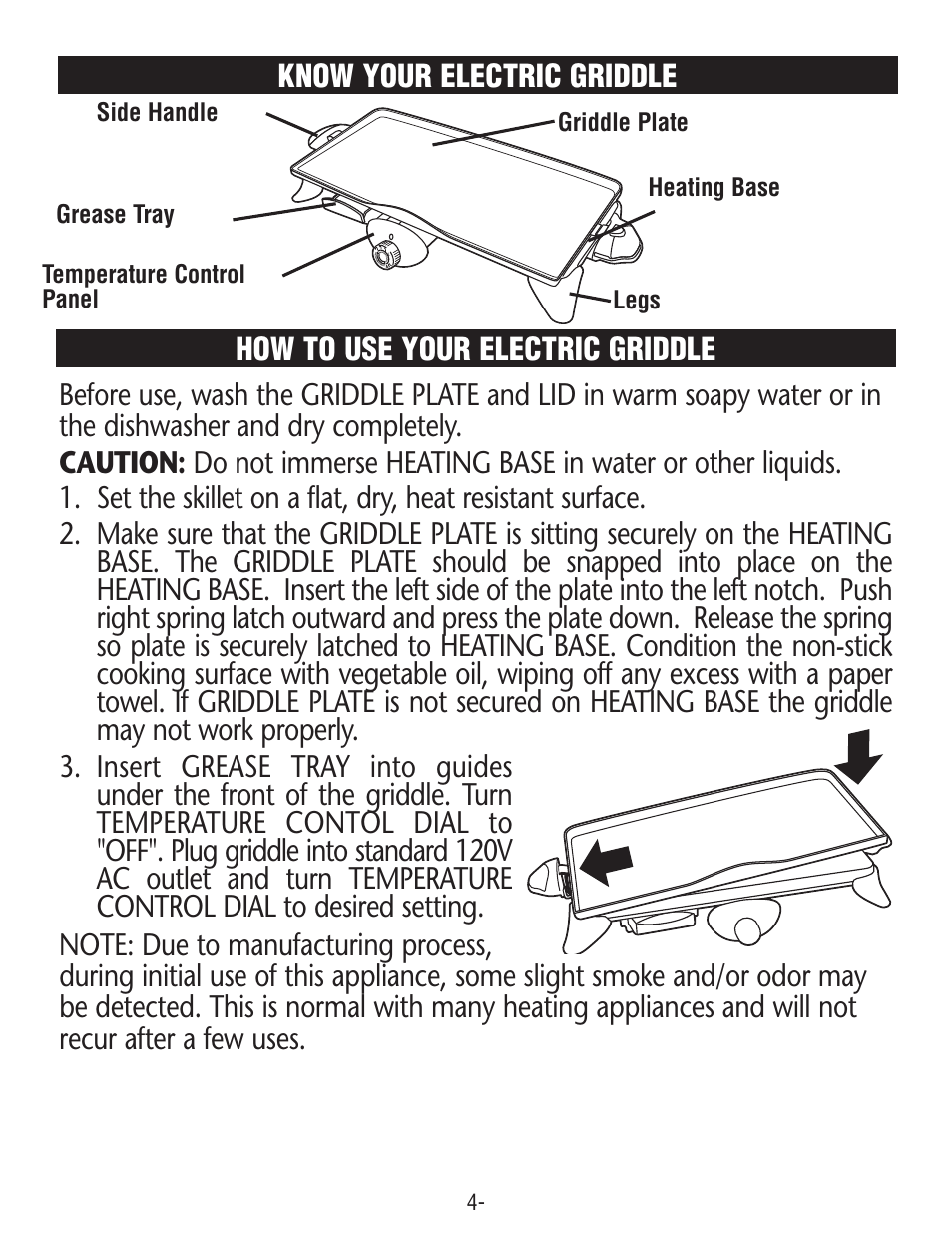 Rival GR225 User Manual | Page 4 / 8