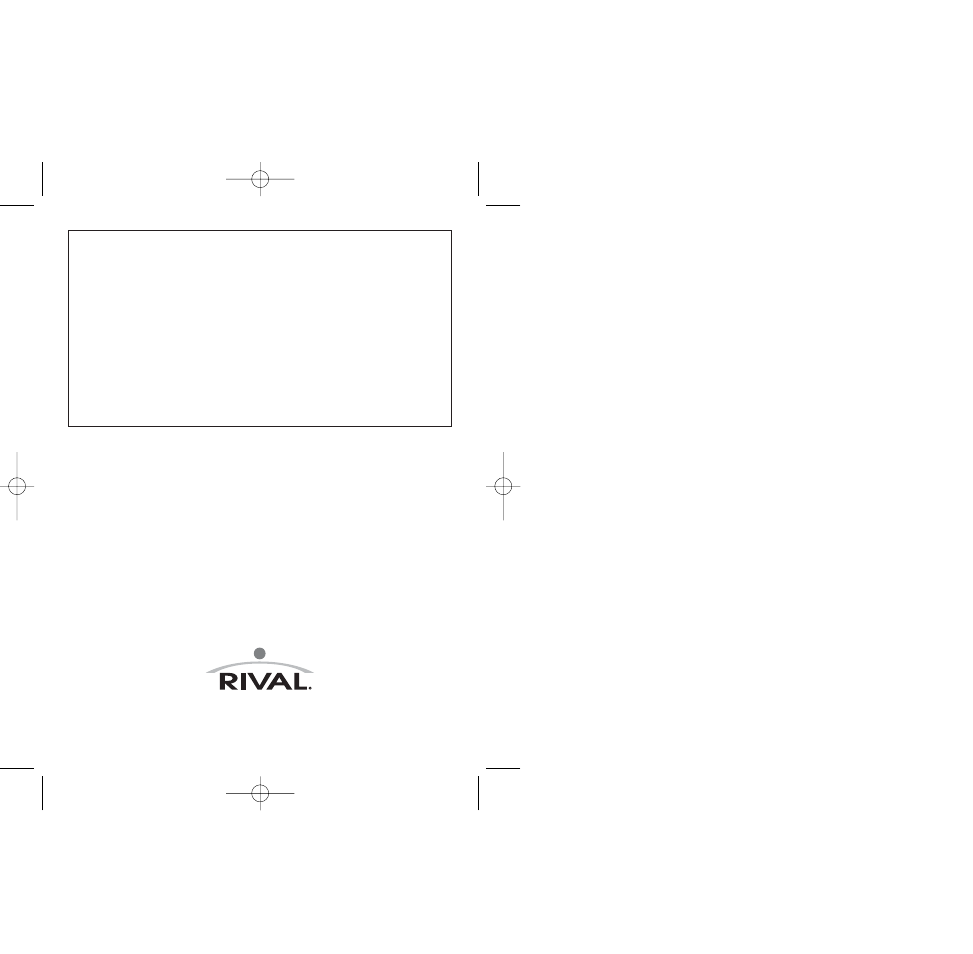 Rival GRF400 User Manual | Page 5 / 5