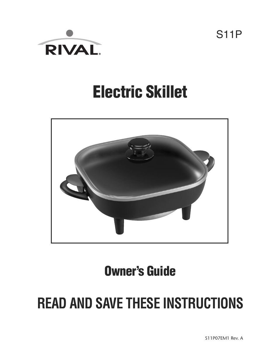 Rival S11P User Manual | 16 pages