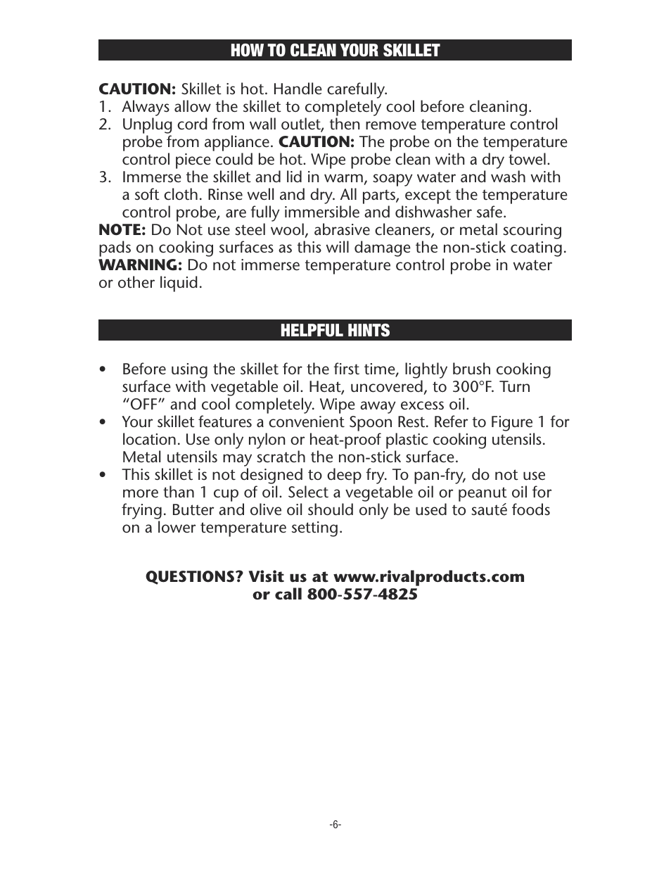 Rival S11P User Manual | Page 6 / 16