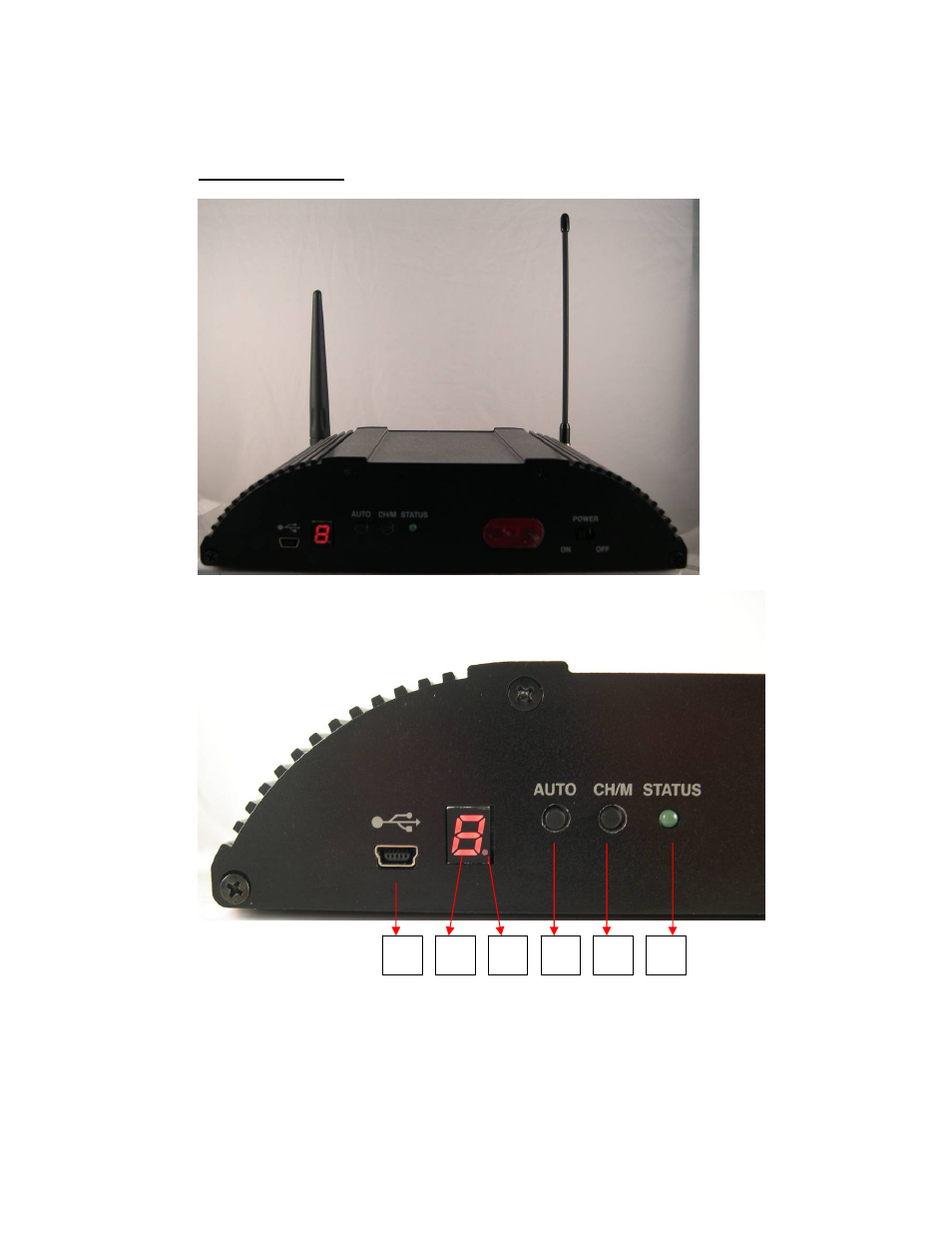 Housing and connectors | RF-Link AWS-5832-VSR User Manual | Page 7 / 54